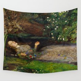 Ophelia, John Everett Millais Wall Tapestry
