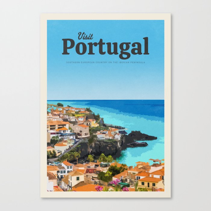 Visit Portugal Canvas Print