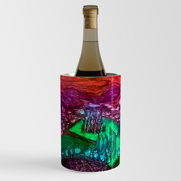 tuscany painted Wine Chiller