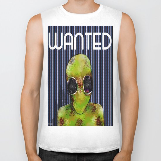 Wanted Alien Biker Tank