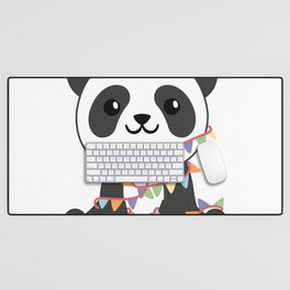 Birthday Panda For Kids A Birthday Desk Mat