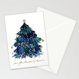 Christmas tree Stationery Cards