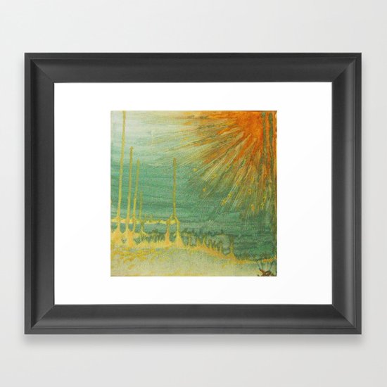 Fill the Air Framed Art Print