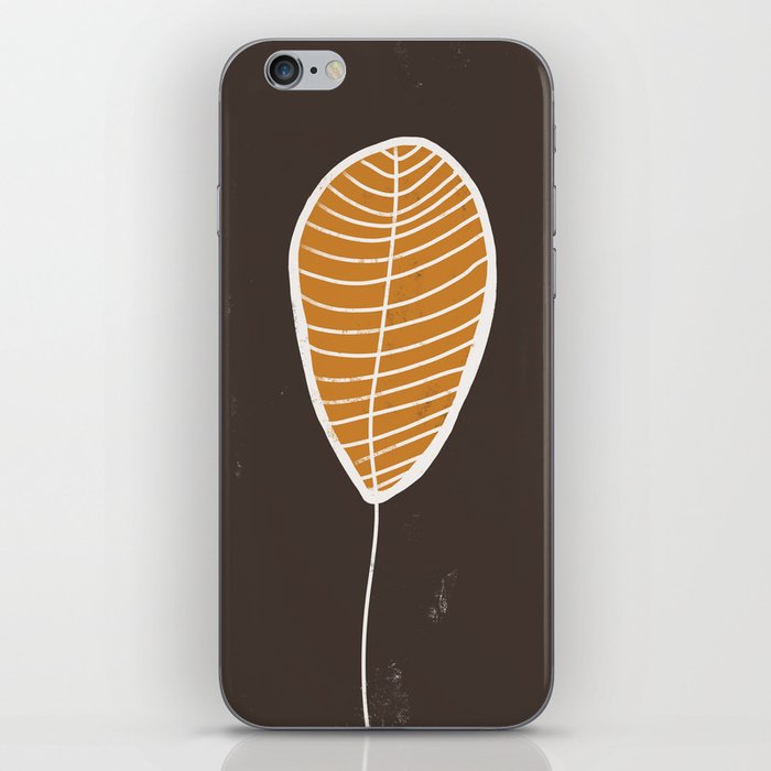 Feuilles 4 - Playful, Modern, Abstract Painting iPhone Skin