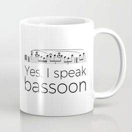 I speak bassoon Mug