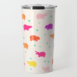 Hippo Party Travel Mug