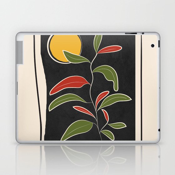 Abstract Plant 01 Laptop & iPad Skin