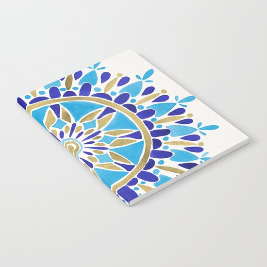 Royal Blue Mandala Notebook