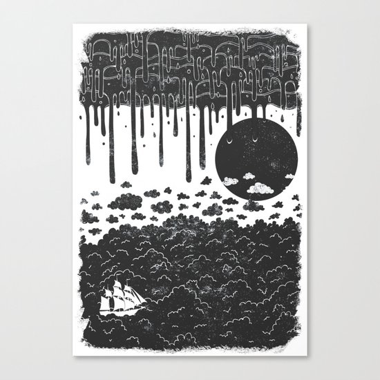 Topsy Turvy Canvas Print