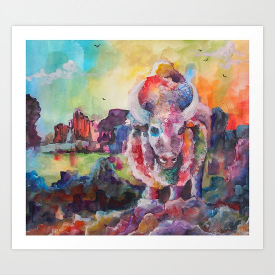 Water Foul Art Print