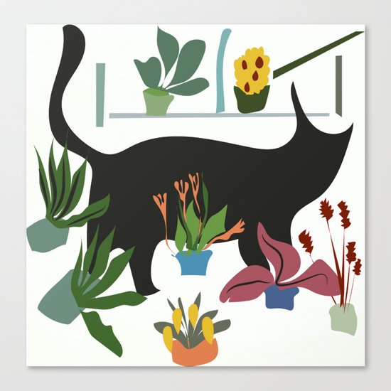 little cat Canvas Print