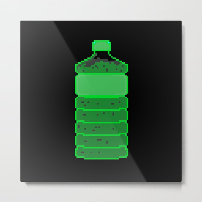 Last plastic bottle #017 Metal Print