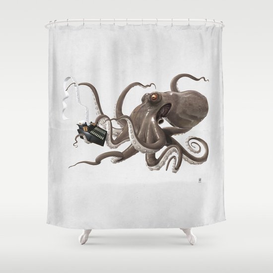 Count to Ten (wordless) Shower Curtain