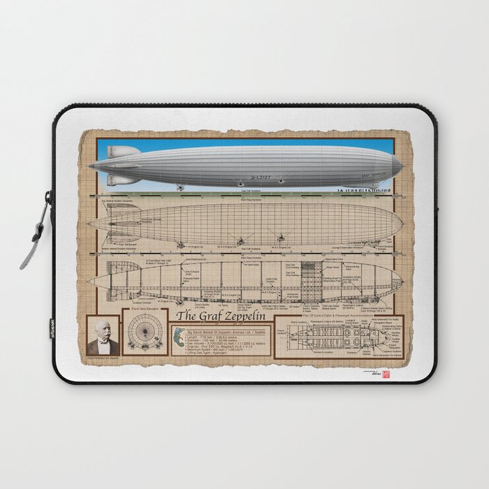 DW-030 Graf Zeppelin Laptop Sleeve