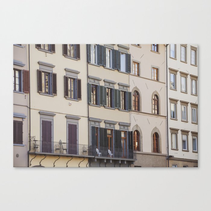 Florence Architecture  |  Travel Photography Canvas Print