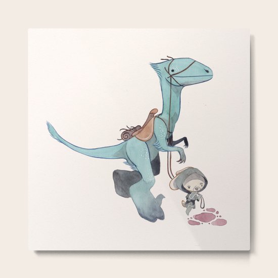 enquête Metal Print