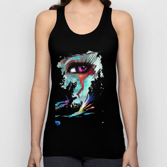 The Face Unisex Tank Top