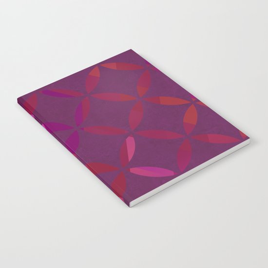 Fancy red Notebook