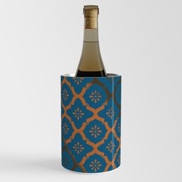 Moroccan Teal and Copper Wine Chiller