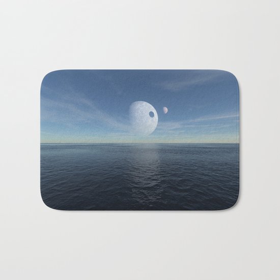 Alien morning Bath Mat