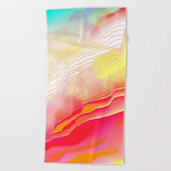 Pool Hallucination Beach Towel