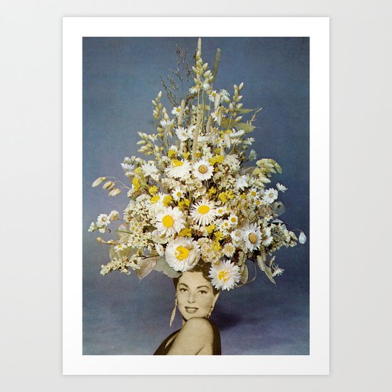 Floral Fashions Art Print