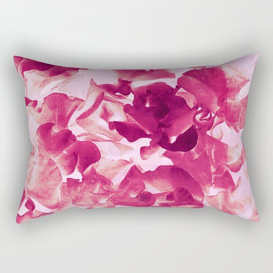 sweet peas variation Rectangular Pillow
