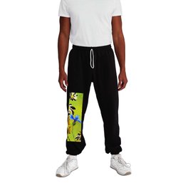 White Daisy Trendy Modern Collection Sweatpants
