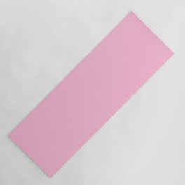 From The Crayon Box – Cotton Candy Pink - Pastel Pink Solid Color Yoga Mat