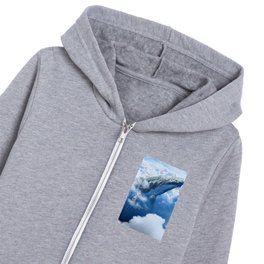 Two Cloud Whales Kids Zip Hoodie