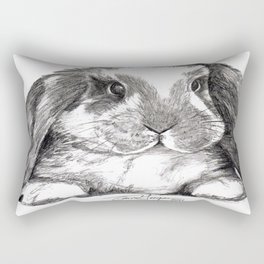 Bunny Rectangular Pillow