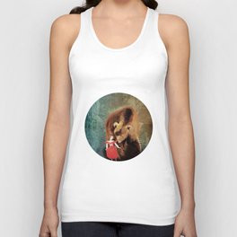 The girl and the beast Unisex Tank Top