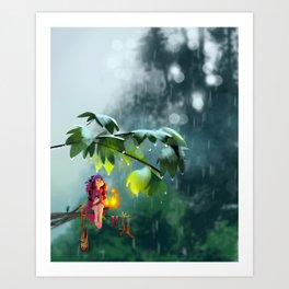 Rain  Art Print