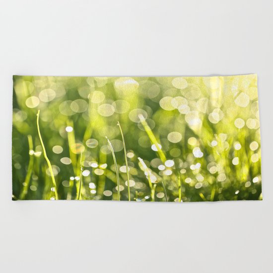 One Summer Morning Beach Towel