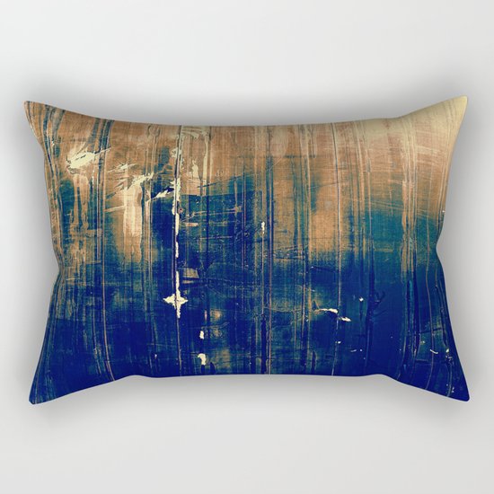 Vintage Dark Rectangular Pillow