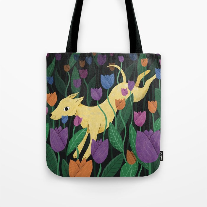 Tulip Fields Tote Bag