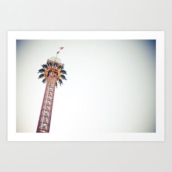 Up In The Air Art Print