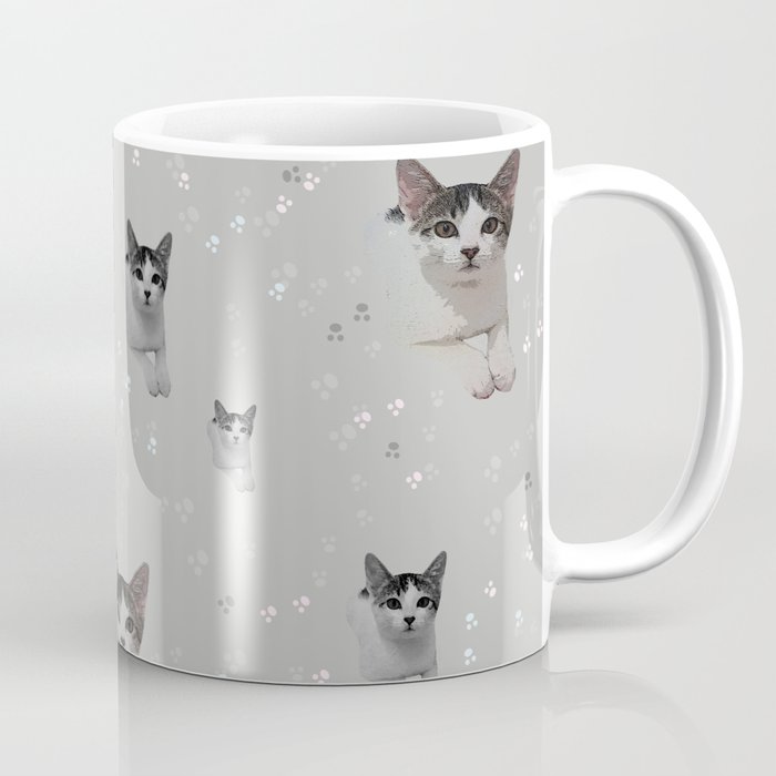 Cats Pattern.   cats, pattern, children, pet, feline, animals, Society6. Coffee Mug