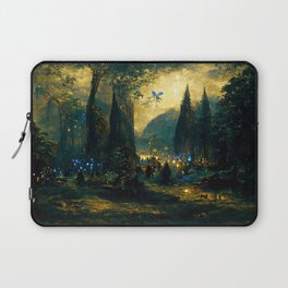 Walking into the forest of Elves Laptop Sleeve
