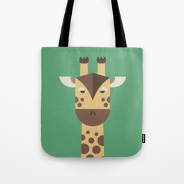 Giraffe Illustration Tote Bag