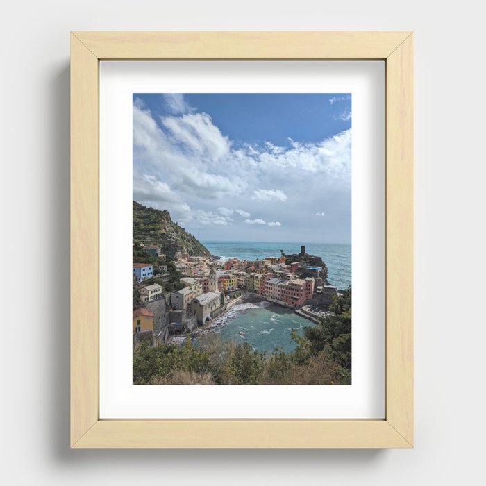 Cinque Terre Recessed Framed Print