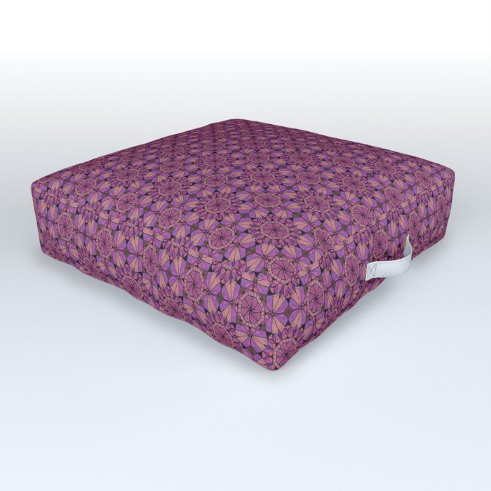 Pink Ravena Outdoor Floor Cushion