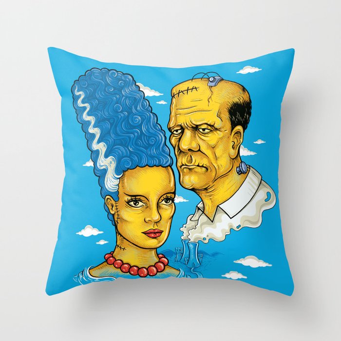 Reanimated Throw Pillow