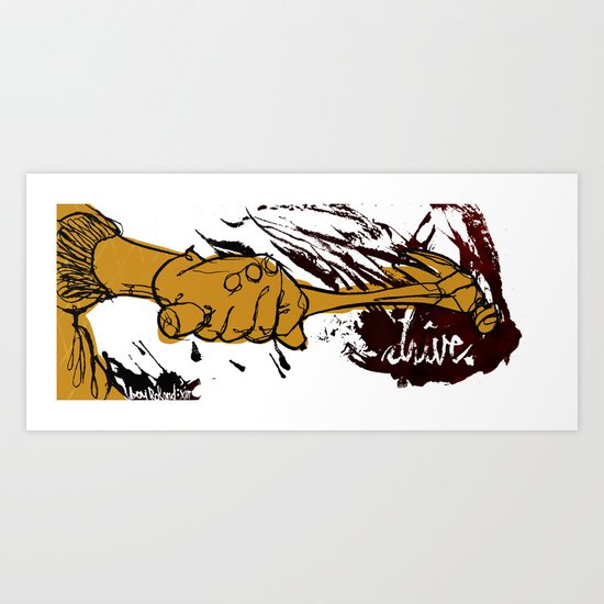 drive // Call them Art Print