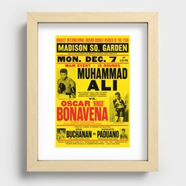 Ali vs. Bonavena Recessed Framed Print