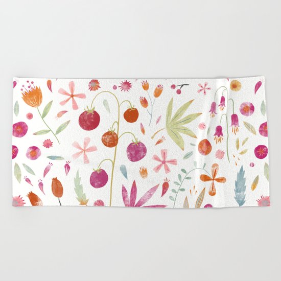 Last of the Crop Beach Towel