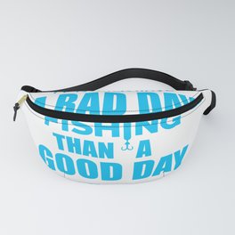 Funny Fishing Gift Design Fly Fishing Angler Tee Fanny Pack