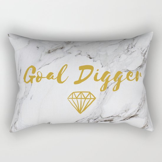 Goal Digger Rectangular Pillow