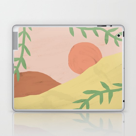 Sunrise Vines Laptop & iPad Skin