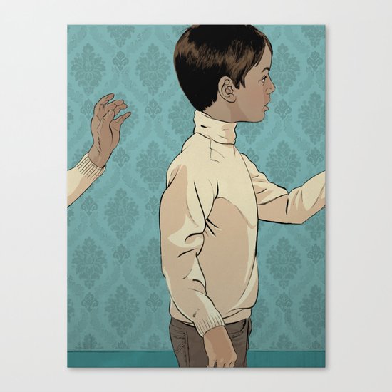 Looped world Canvas Print